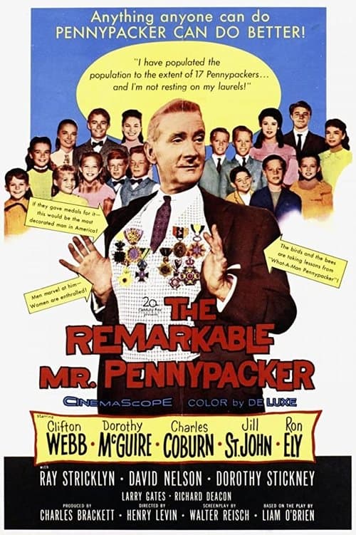 The Remarkable Mr. Pennypacker Poster
